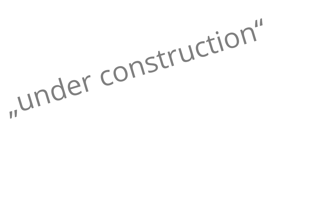 „under construction“